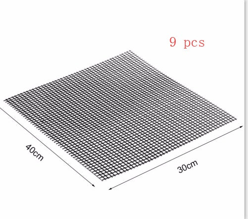 Non-Stick Reusable Wire Mesh Grilling Mat – Outdoor BBQ Cooking Mat