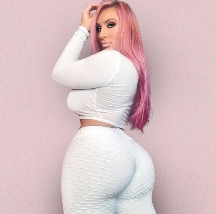 Booty Lifting Anti-Cellulite Scrunch Leggings - High-Waisted Seamless Activewear
