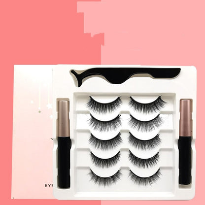Natural Magnetic Eyeliner & Eyelash Set - Handmade Precision