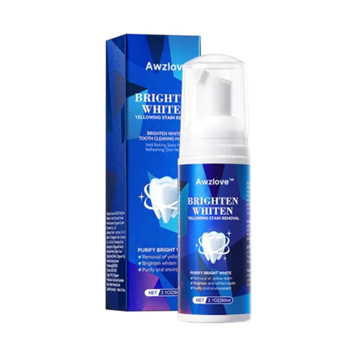 Teeth Whitening Mousse – Deep Clean & Brighten Your Smile!