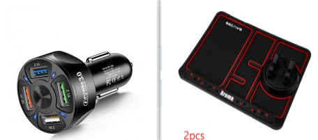 Fast Charge Car Charger – 4 Port Mobile Phone Charger for Cars