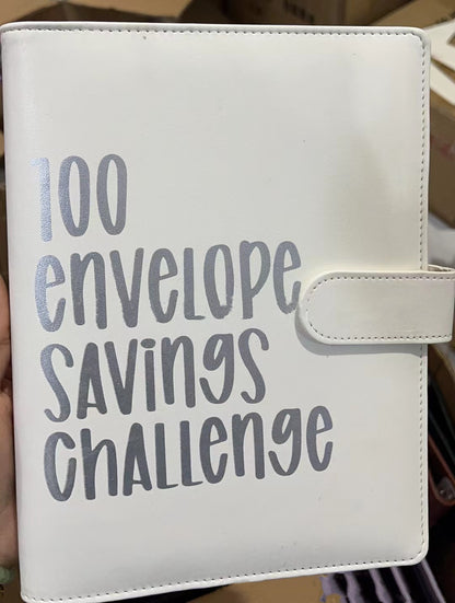Cash Envelope Challenge Binder – Budget Tracker Organizer for Couples & Saving Goals