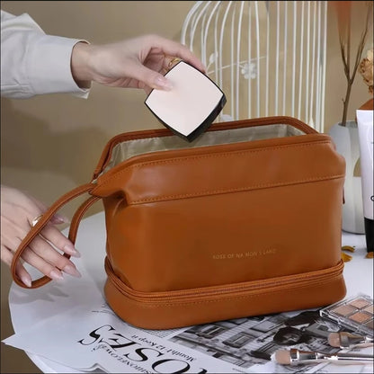 Organizer Female Toiletry Kit Bag Make Up Case Storage Pouch Luxury Lady Box, Cosmetic Bag, Organizer Bag For Travel Zip