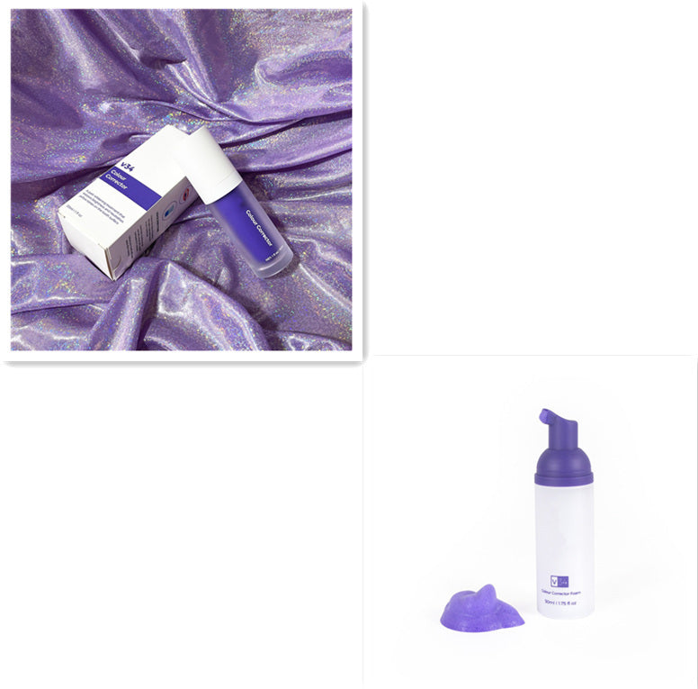 V34 Purple Teeth Whitening Mousse – Brighten & Balance Your Smile!
