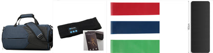 Wireless Bluetooth-Compatible Sports Headband – Sweat-Resistant Audio Headband for Fitness, Yoga & Outdoor Activities