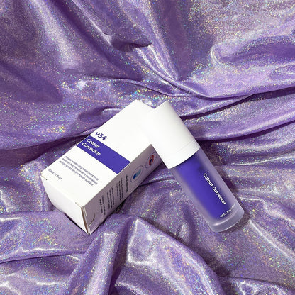V34 Purple Teeth Whitening Mousse – Brighten & Balance Your Smile!