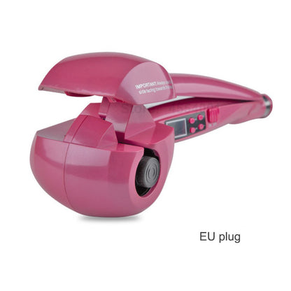 Multifunctional Automatic Wireless Curling Iron – Cordless, USB Rechargeable, LCD Display