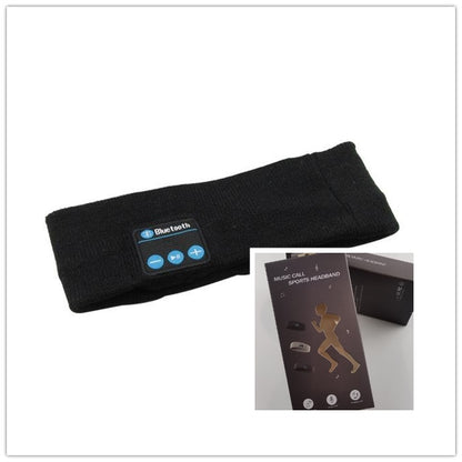Wireless Bluetooth-Compatible Sports Headband – Sweat-Resistant Audio Headband for Fitness, Yoga & Outdoor Activities