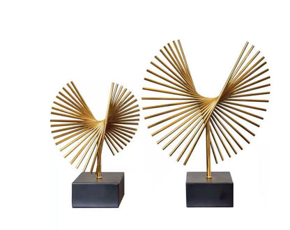 Minimalist Fabric Sculpture Décor – Soft Modern Accent for Living Room & Shelves