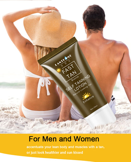Natural Glow Tanning Body Lotion – Hydrating & Even-Tone Formula