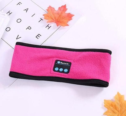 Wireless Bluetooth-Compatible Sports Headband – Sweat-Resistant Audio Headband for Fitness, Yoga & Outdoor Activities