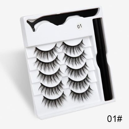 Magnetic False Eyelashes – Natural Look, No Glue Required