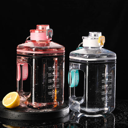 Straight Drinking Large Caliber Square Bucket - 2.2L Capacity