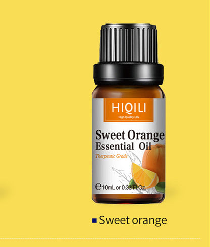 HIQILI Sweet Orange & Lemon Essential Oil Set – 100% Pure Natural Oils for Diffuser, Skin Care, and Aromatherapy