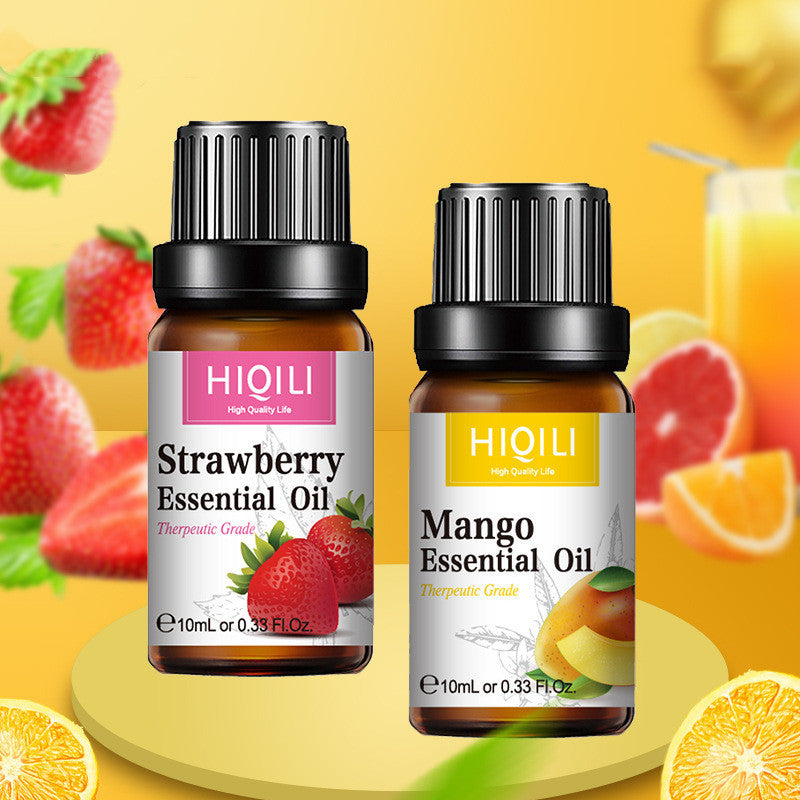 HIQILI Sweet Orange & Lemon Essential Oil Set – 100% Pure Natural Oils for Diffuser, Skin Care, and Aromatherapy