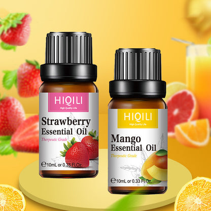 HIQILI Sweet Orange & Lemon Essential Oil Set – 100% Pure Natural Oils for Diffuser, Skin Care, and Aromatherapy