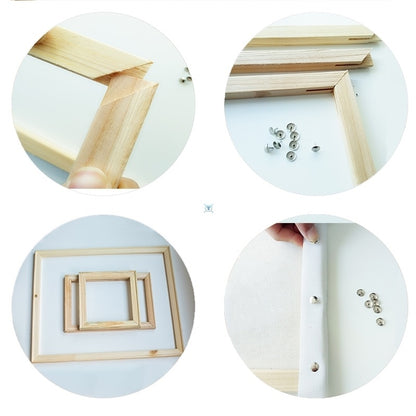 Abstract DIY Painting by Numbers – Frame and Acrylic Paint Set for Home Decor