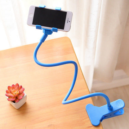 Flexible Bedside Phone Holder – Adjustable Buckle Mount for Hands-Free Viewing
