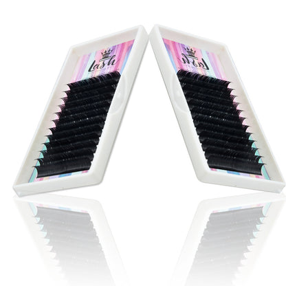 Natural Single Air False Eyelashes – Lightweight Flat Hair Double-Pointed Lashes
