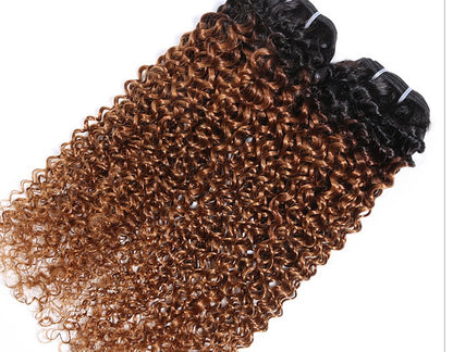 Real Human Hair Wig - European & American Hair Weave