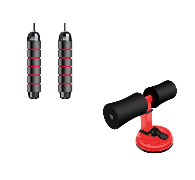 Adjustable Sit-Up Bar Trainer – Portable Self-Suction Fitness Equipment for Core Workouts