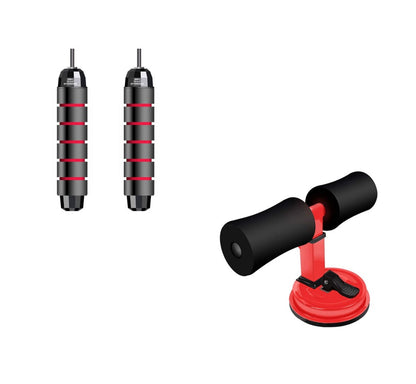 Adjustable Sit-Up Bar Trainer – Portable Self-Suction Fitness Equipment for Core Workouts