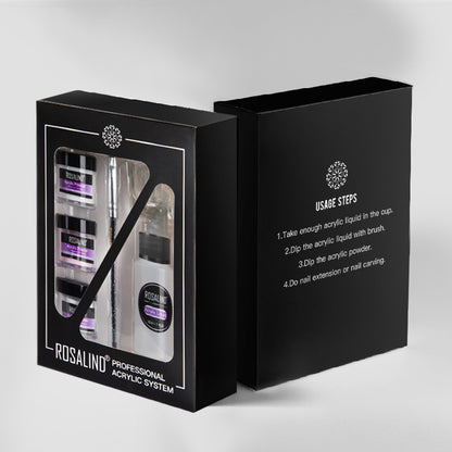 Professional Acrylic Nail Art Kit – Complete System for Extensions & Carving