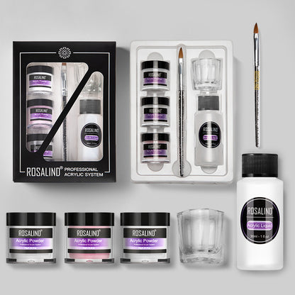 Professional Acrylic Nail Art Kit – Complete System for Extensions & Carving