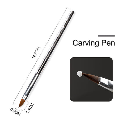 Professional Acrylic Nail Art Kit – Complete System for Extensions & Carving