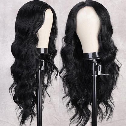 Long Curly Synthetic Wig - European & American Style for Women