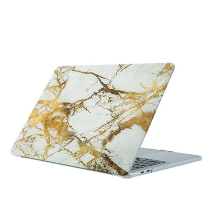 Marble MacBook Case – Frosted Hard Shell Cover for MacBook Air 13" & Pro Models
