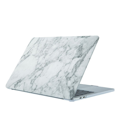 Marble MacBook Case – Frosted Hard Shell Cover for MacBook Air 13" & Pro Models