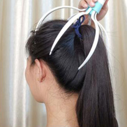 Electric Scalp Massager with Eight-Claw Vibration – Portable Head and Body Relaxation Device