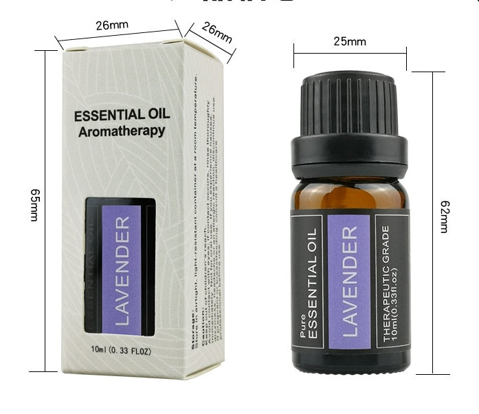 Aromatherapy Essential Oil – Ginger, Wormwood, Rose, Sandalwood (10ml) – Single Plant Fragrance for Diffusers & Relaxation
