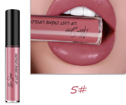 Silky Cream Texture Lip Gloss – High-Pigment, Moisturizing, Non-Sticky Lip Glaze