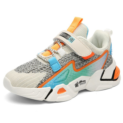 Children's Flying Knit Sneakers – Breathable Boys' Casual Sneakers for Active Play
