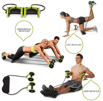 Crossflex Ab Roller Wheel – Core Strength Trainer with Ergonomic Design