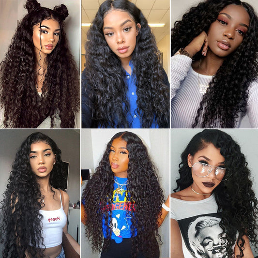 Women's Small Black Center Wig - Natural and Stylish Look