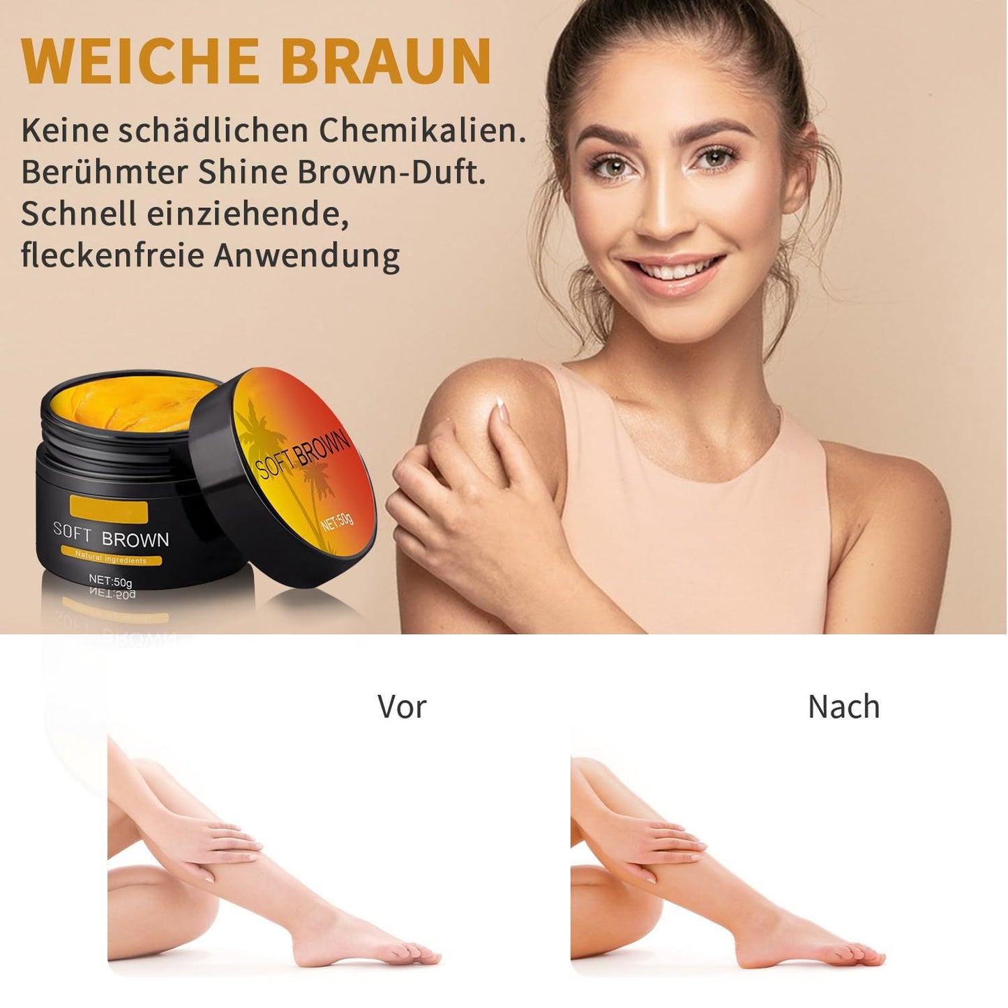 Suntanning Beauty Cream - Achieve an Even Skin Tone