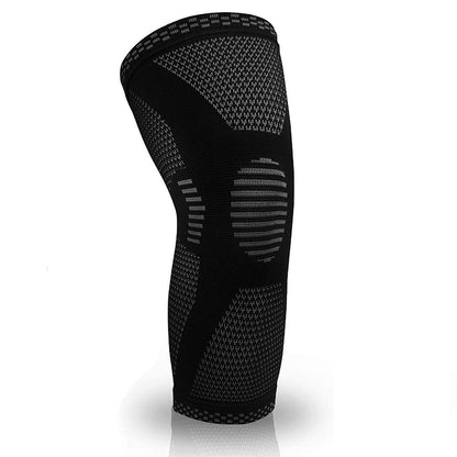 Knitted Compression Sports Knee Pads – Breathable Support for Running, Basketball & Fitness