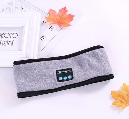 Wireless Bluetooth-Compatible Sports Headband – Sweat-Resistant Audio Headband for Fitness, Yoga & Outdoor Activities