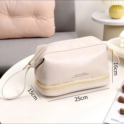 Organizer Female Toiletry Kit Bag Make Up Case Storage Pouch Luxury Lady Box, Cosmetic Bag, Organizer Bag For Travel Zip