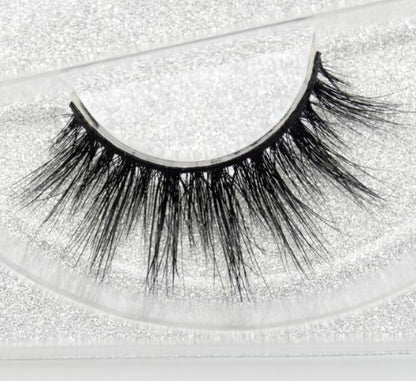 Faux Aurelia 3D Mink Eyelashes – Lightweight, Reusable & Glamorous