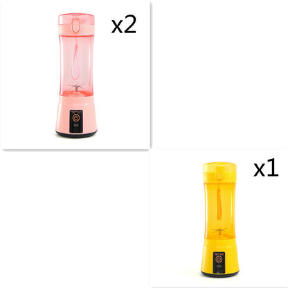 Portable Electric Fruit Juicer – USB Rechargeable Mini Smoothie Blender