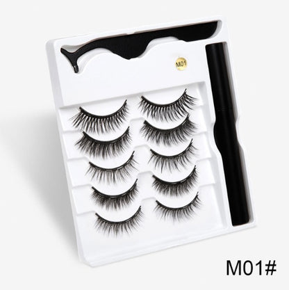 Magnetic False Eyelashes – Natural Look, No Glue Required
