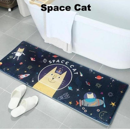 Printed Kitten Anti-Skid Mat Carpet – Cute and Functional Floor Rug for Cat Lovers