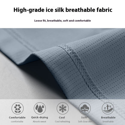 Men’s Quick-Dry Color Block Sports T-Shirt – Breathable Short Sleeve Workout Tee