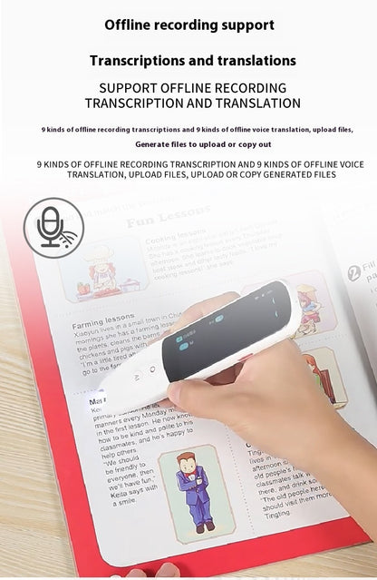 Smart Scan Translation Pen – Read, Translate & Learn Instantly!