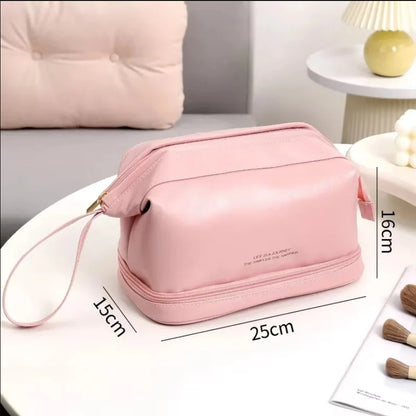 Organizer Female Toiletry Kit Bag Make Up Case Storage Pouch Luxury Lady Box, Cosmetic Bag, Organizer Bag For Travel Zip
