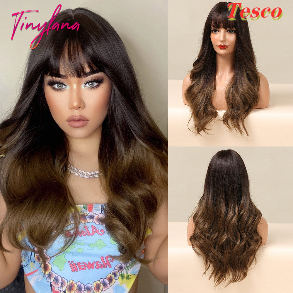 Women's Wavy Wig - Effortless Elegance & Style